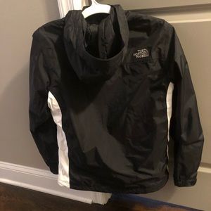 The North face rain jacket